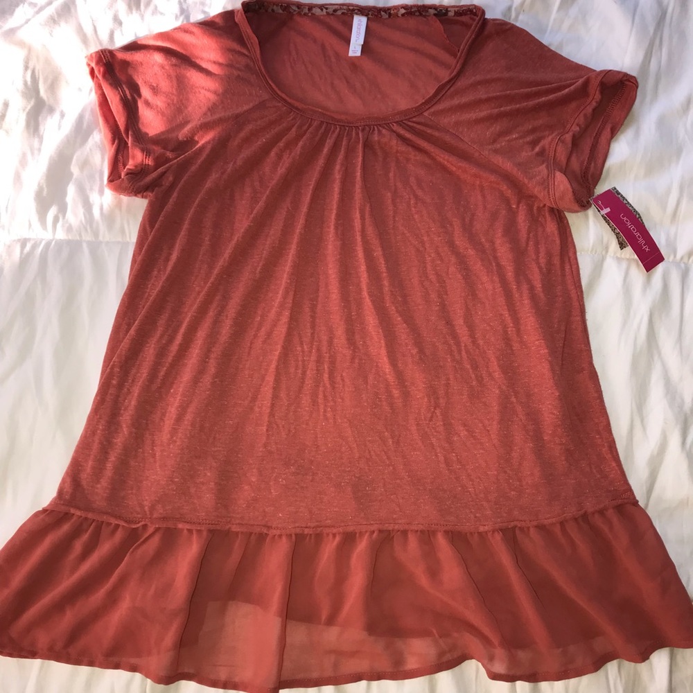 NWT Burnt Orange Top